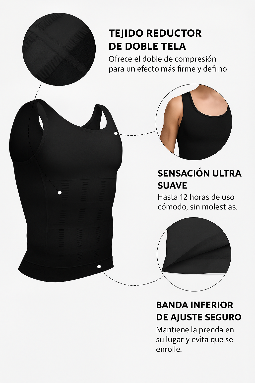 BULLFORCE™ - Musculosa Reductora
